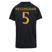 Camisa de time de futebol Real Madrid Jude Bellingham #5 Replicas 3º Equipamento Feminina 2023-24 Manga Curta
